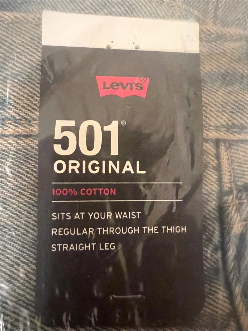 Levi’s Premium 501 Original Men’s Jeans Mannas Overdye Grey Size 30x32 MSRP: $98